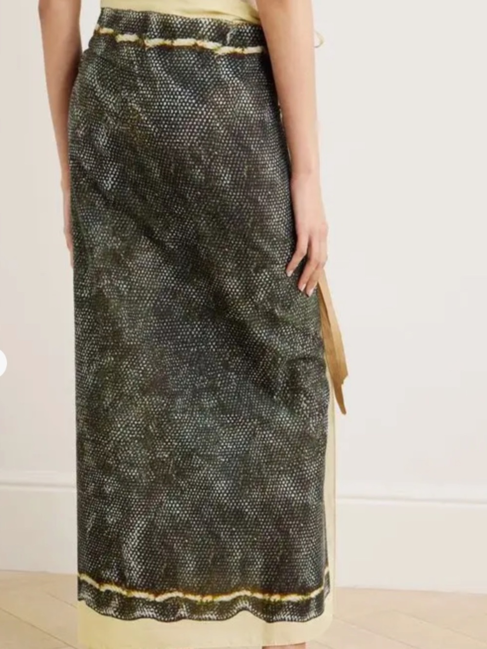 ACNE STUDIOS  Printed Cotton-Voile Pareo ONE SIZE - Picture 7 of 8